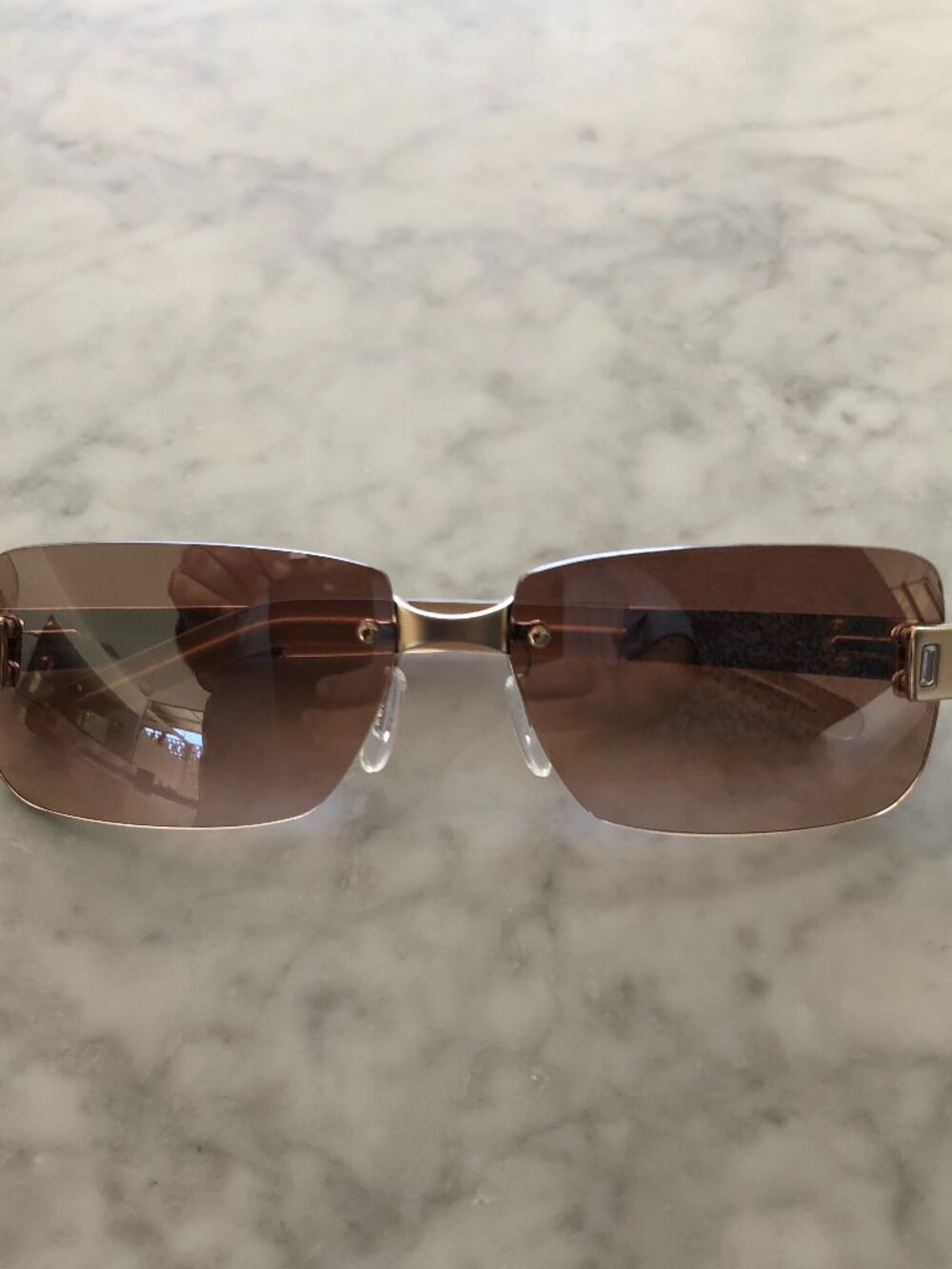 NEW SAMA EYEWEAR SUNGLASSES MODEL KISS TOO IN GOLD COLOR